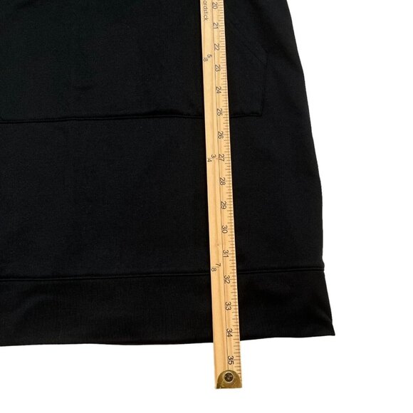 Fabletics‎ Yukon Black Hooded Long Sleeve Sweatshirt Dress Size XS - Picture 8 of 8